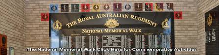 Access to the RAR National Memorial Walk – Gallipoli Barracks Enoggera Brisbane